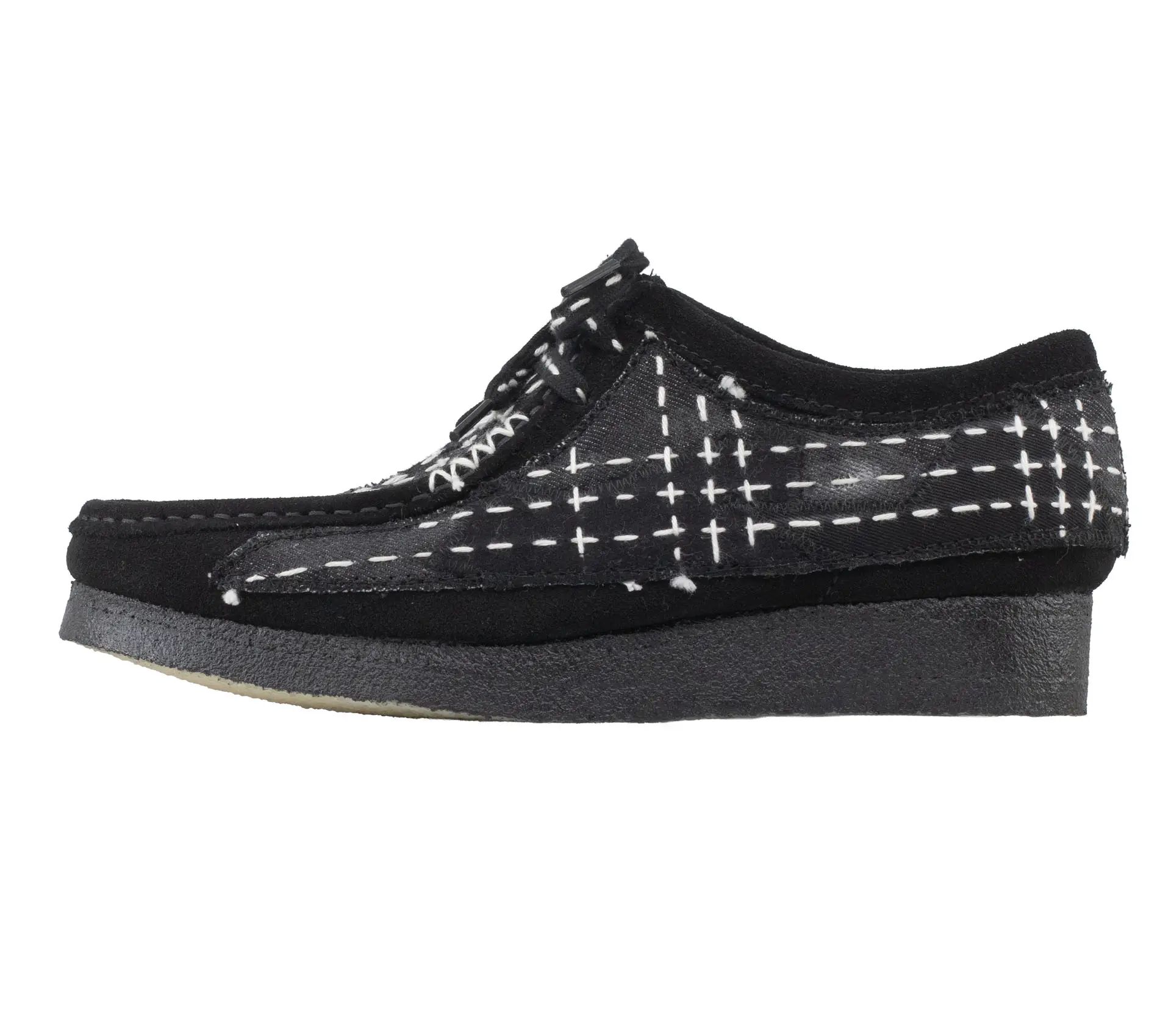 Image #1 of Wallabee Sashiko Black Suede - 41,5