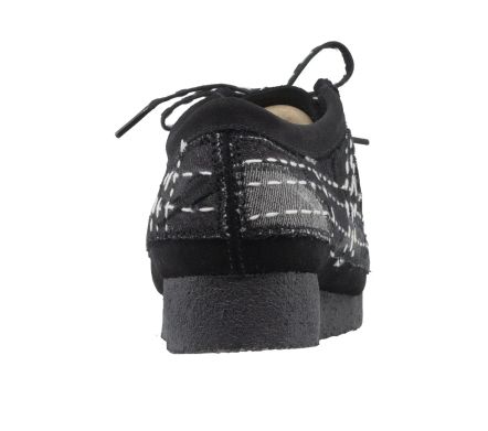 Wallabee Sashiko Black Suede - 42