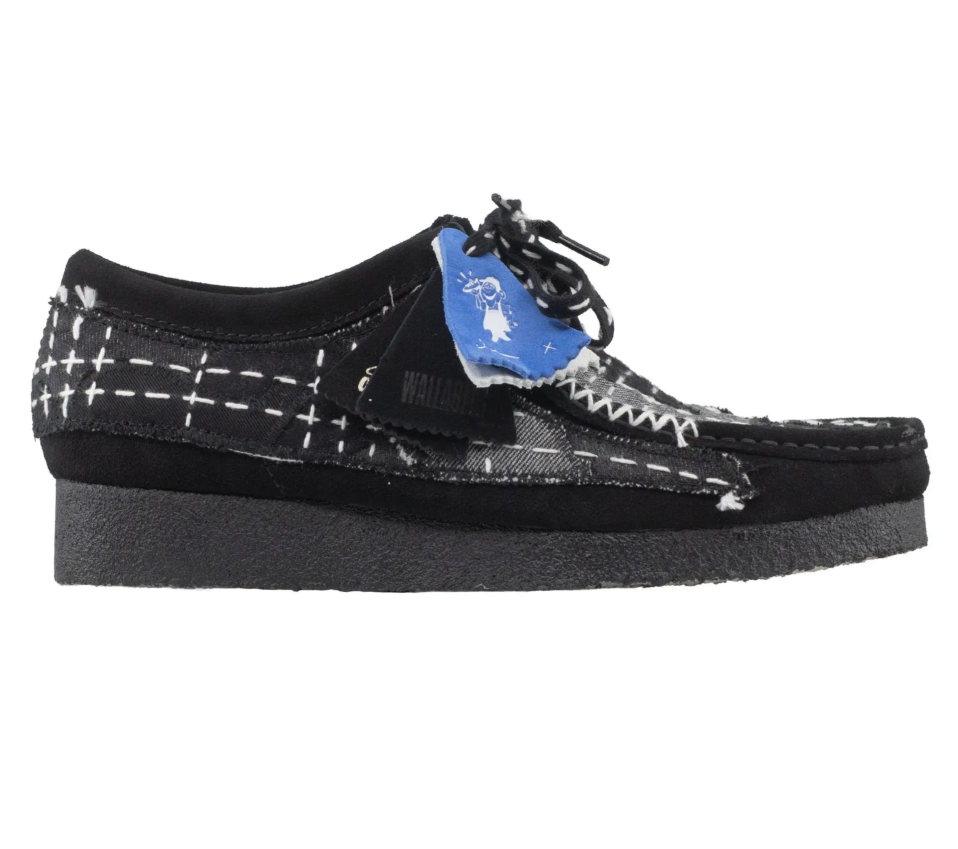 Image #5 of Wallabee Sashiko Black Suede - 42