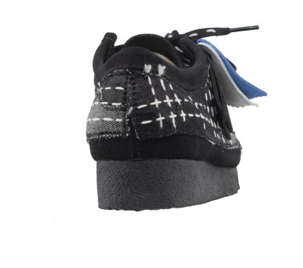 Wallabee Sashiko Black Suede - 42