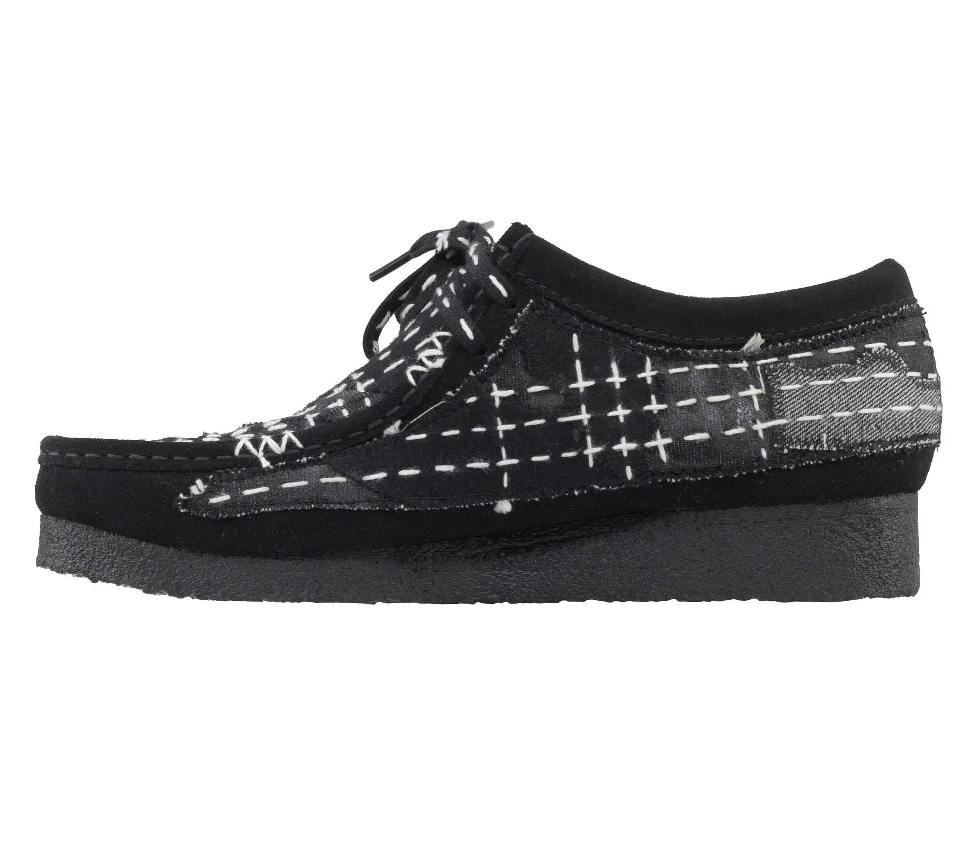 Image #7 of Wallabee Sashiko Black Suede - 42