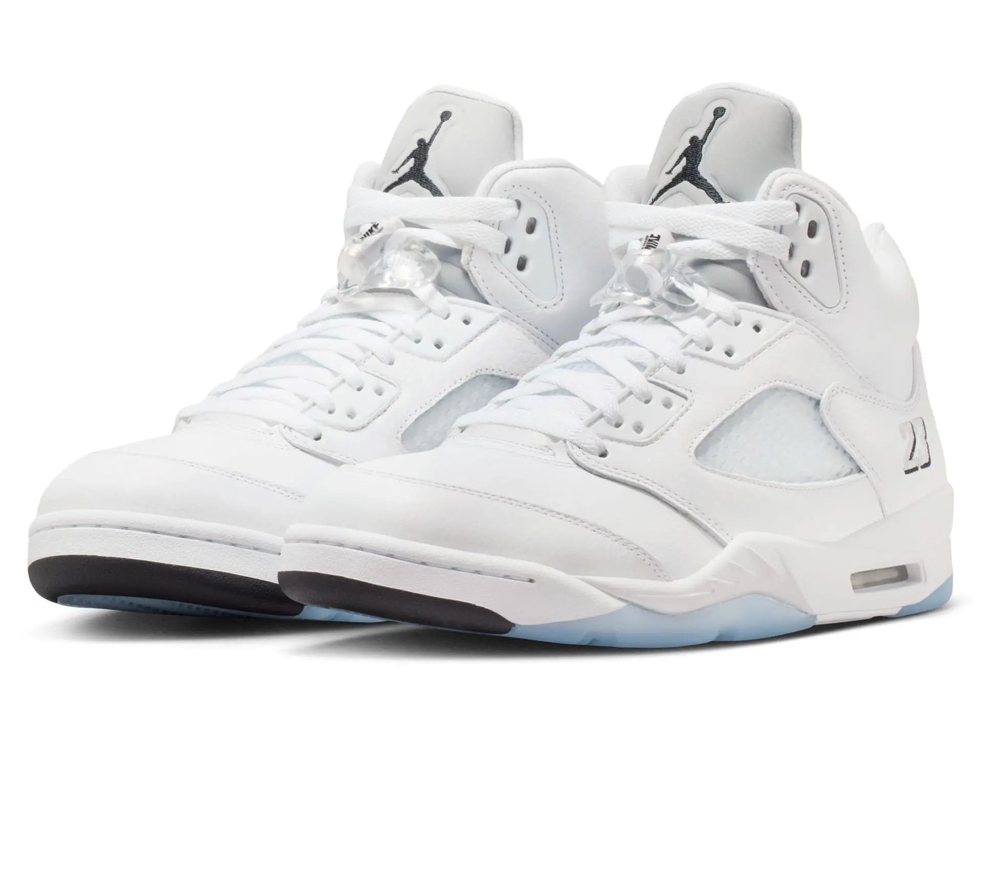 Image #0 of Air Jordan 5 Retro OG " White / Metallic"
