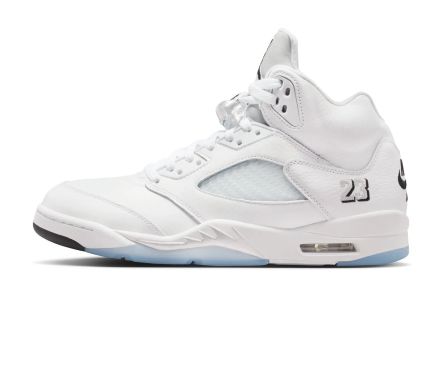 Air Jordan 5 Retro OG " White / Metallic"