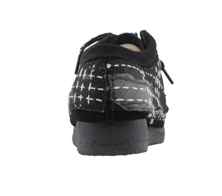 Wallabee Sashiko Black Suede - 42,5