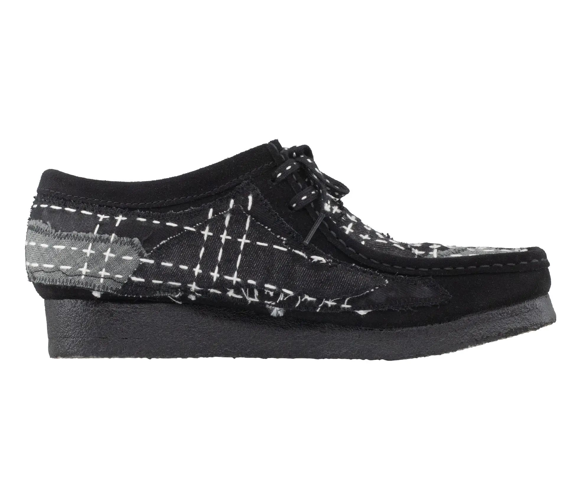 Image #3 of Wallabee Sashiko Black Suede - 42,5