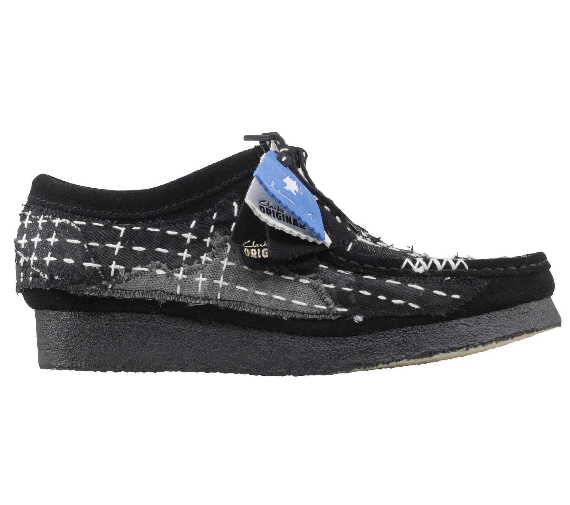 Image #5 of Wallabee Sashiko Black Suede - 42,5