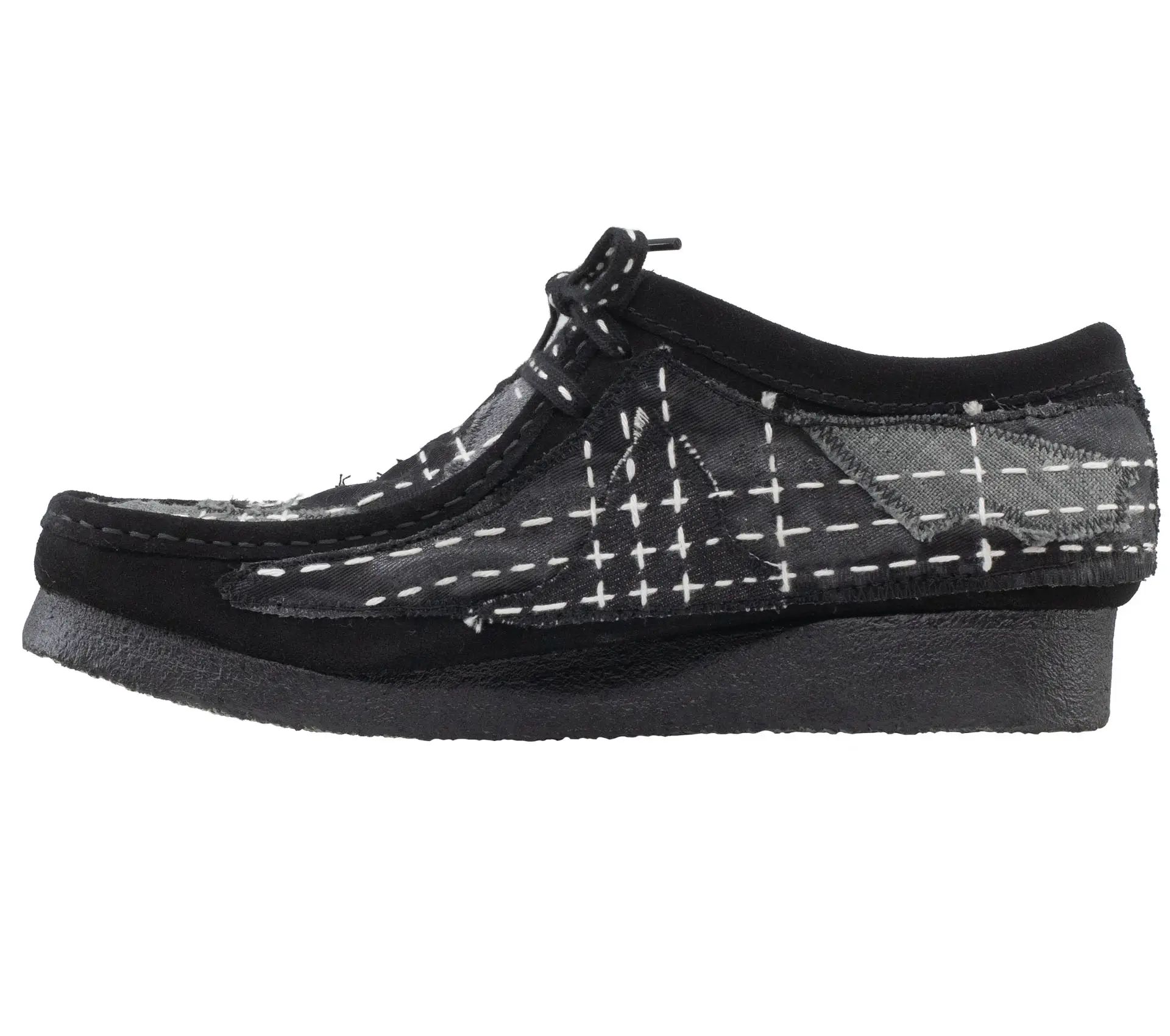 Image #7 of Wallabee Sashiko Black Suede - 42,5