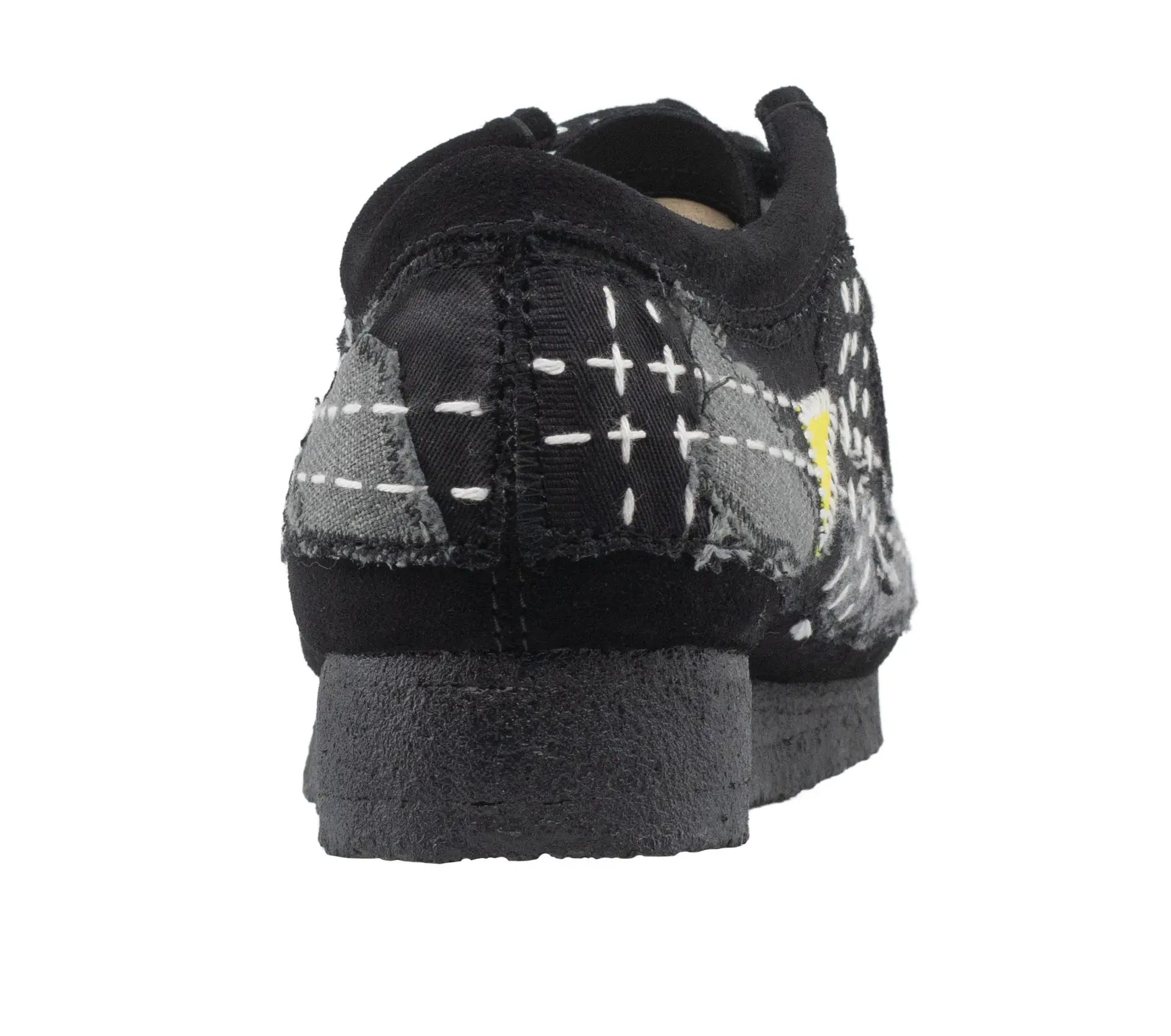 Image #2 of Wallabee Sashiko Black Suede - 43