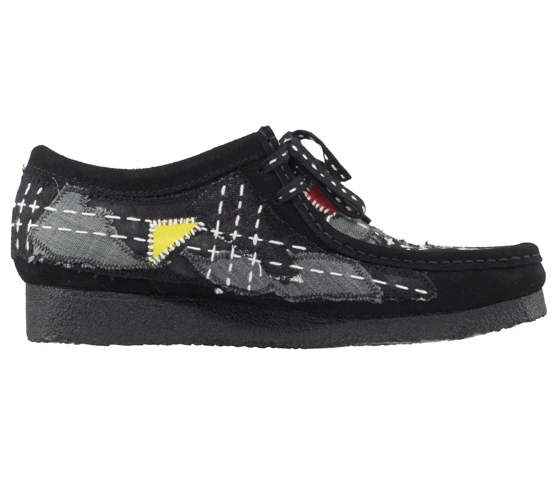 Image #3 of Wallabee Sashiko Black Suede - 43