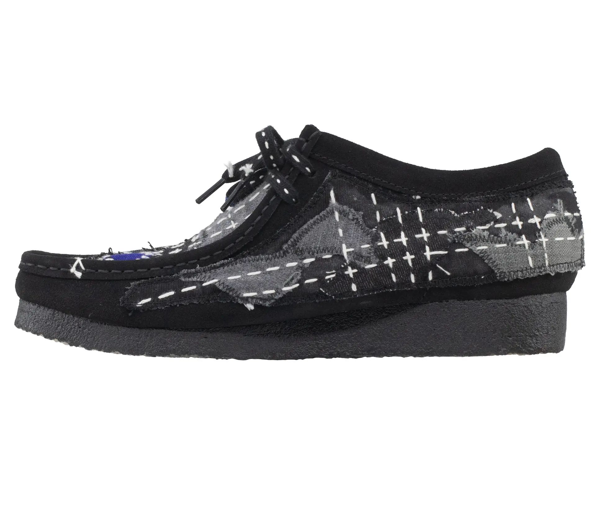 Image #7 of Wallabee Sashiko Black Suede - 43