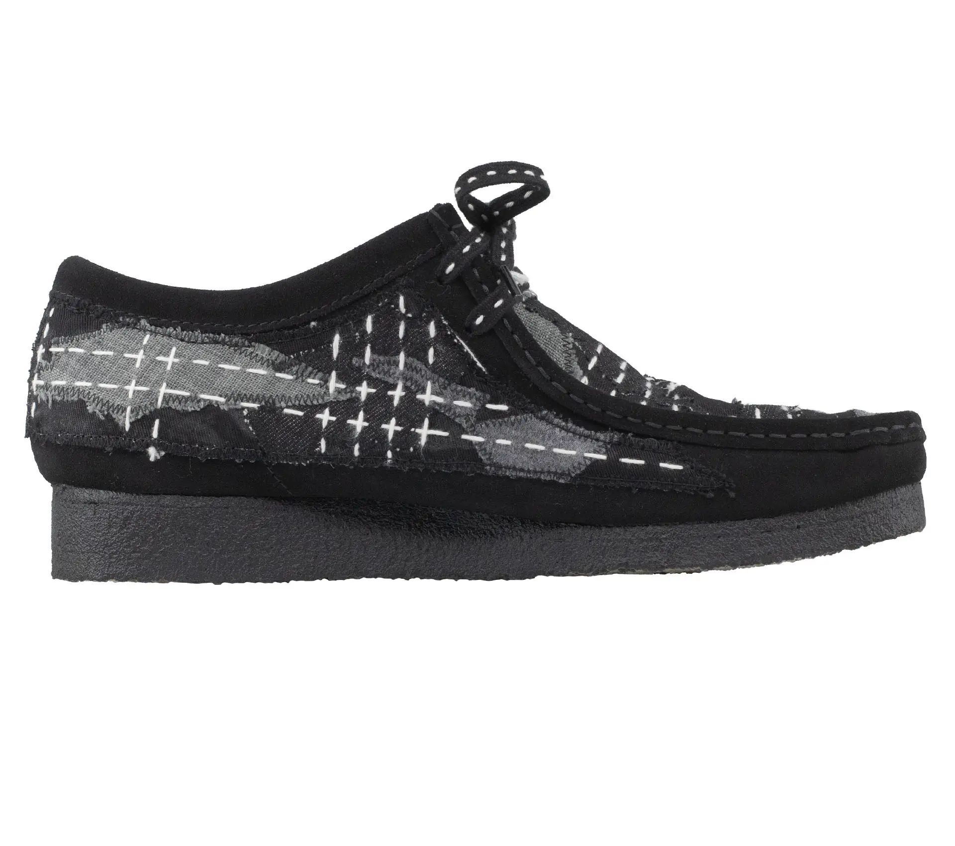 Image #3 of Wallabee Sashiko Black Suede - 44,5