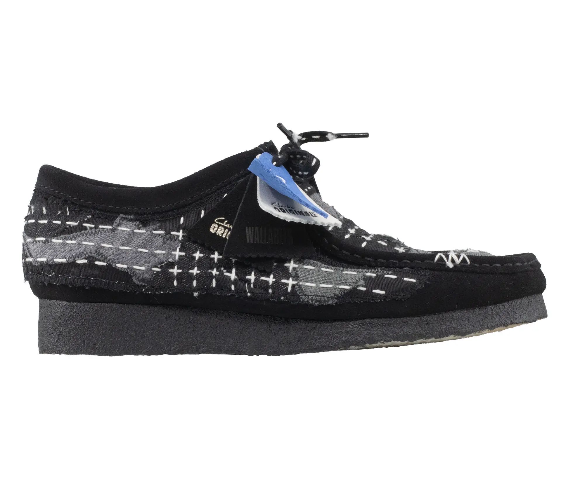 Image #5 of Wallabee Sashiko Black Suede - 44,5