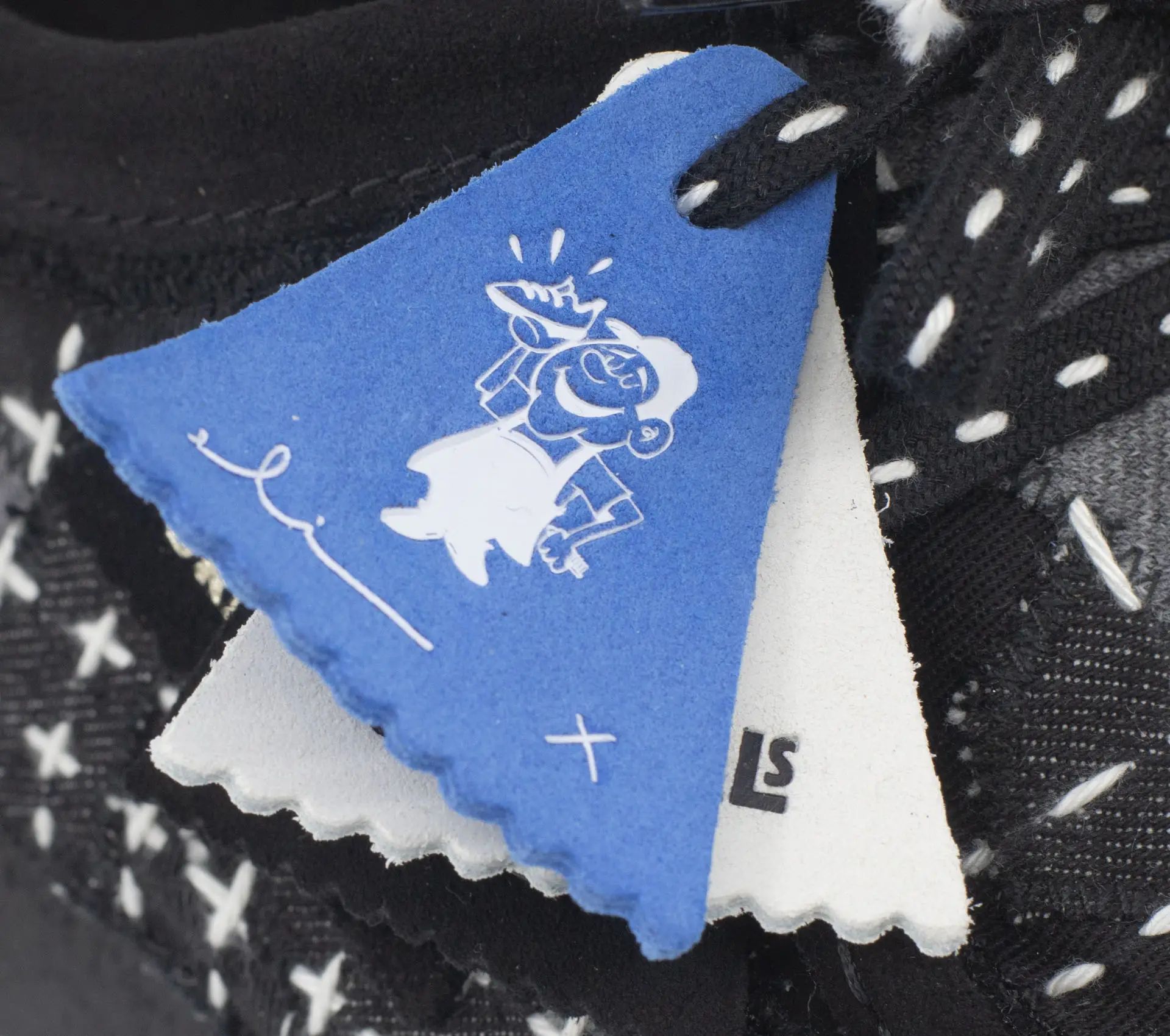 Image #8 of Wallabee Sashiko Black Suede - 44,5