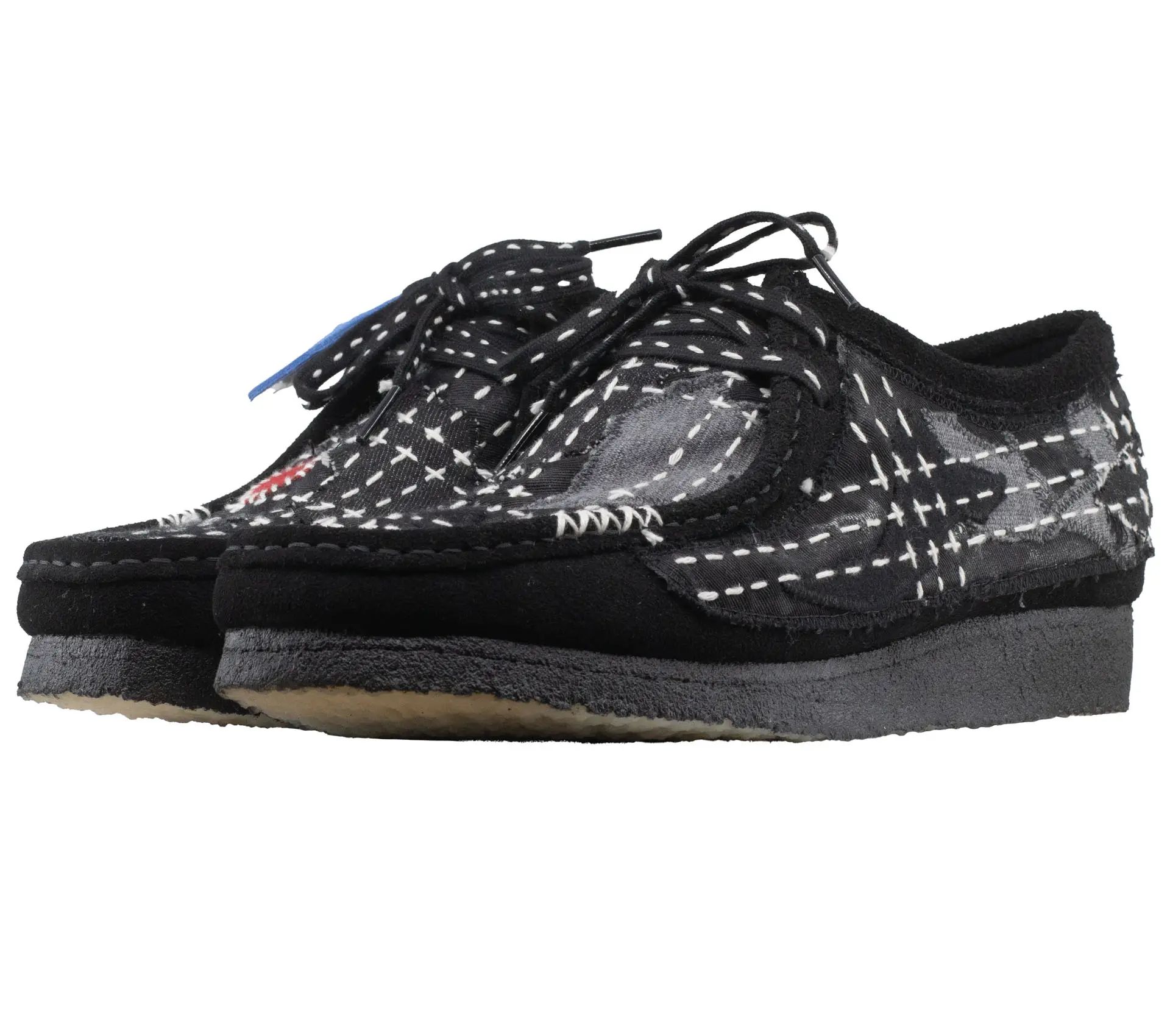 Image #0 of Wallabee Sashiko Black Suede - 45