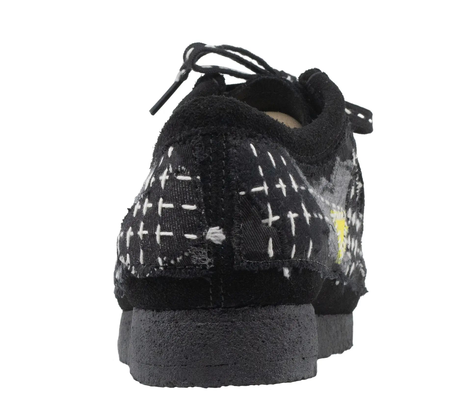 Image #2 of Wallabee Sashiko Black Suede - 45