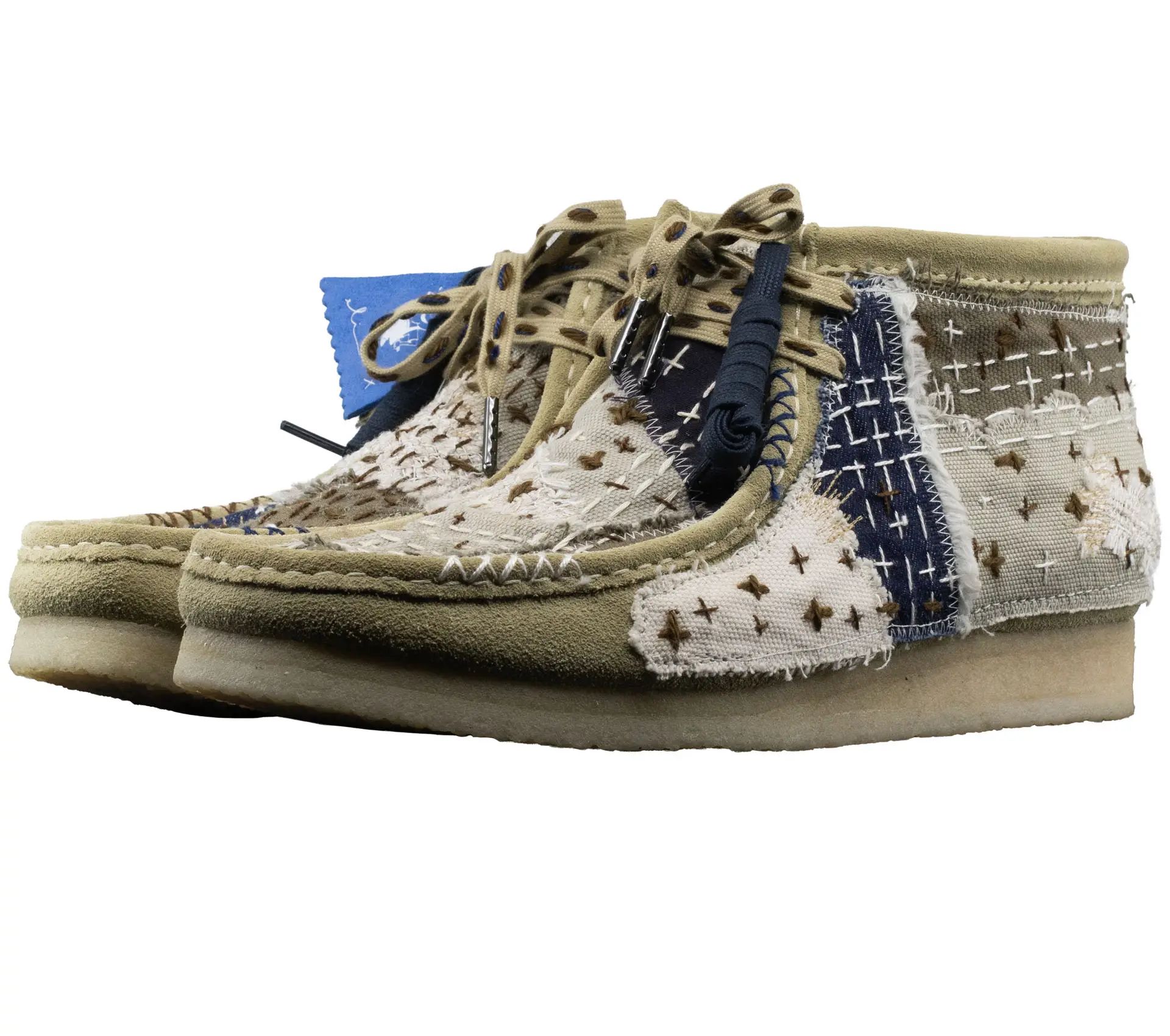 Image #0 of Wallabee Boot Sashiko Maple Suede - 46