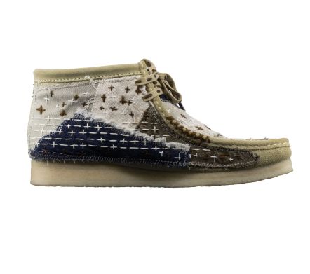 Wallabee Boot Sashiko Maple Suede - 46