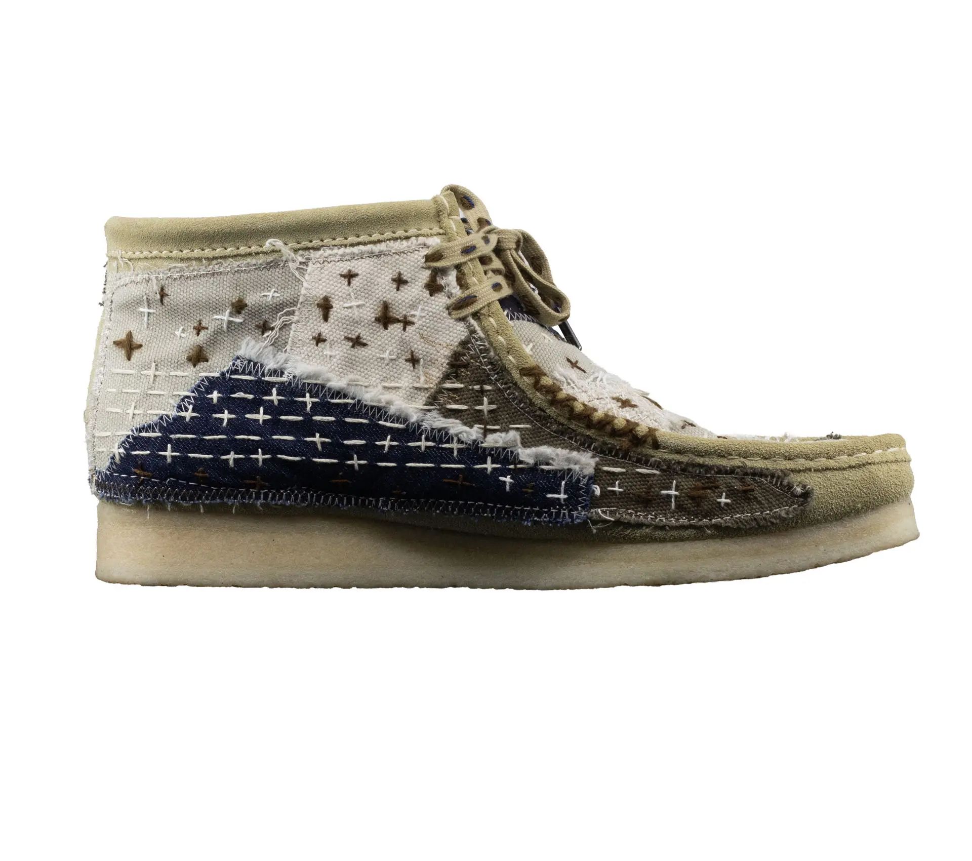 Image #3 of Wallabee Boot Sashiko Maple Suede - 46