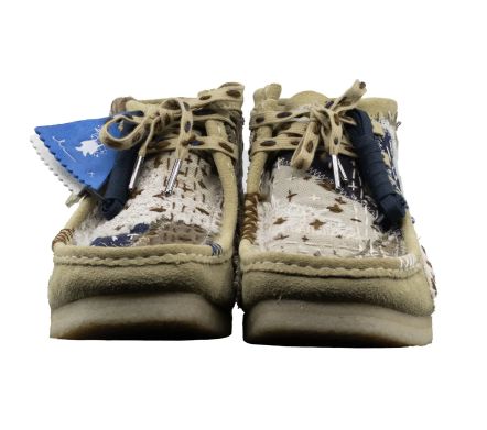 Wallabee Boot Sashiko Maple Suede - 46