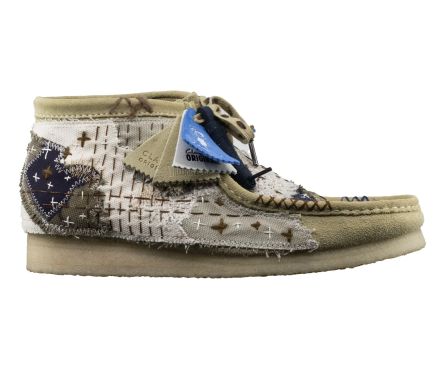 Wallabee Boot Sashiko Maple Suede - 46