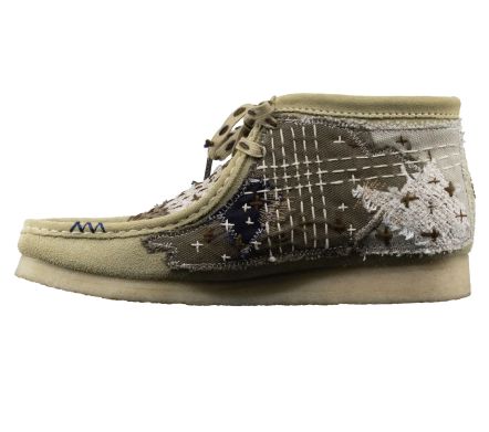 Wallabee Boot Sashiko Maple Suede - 46