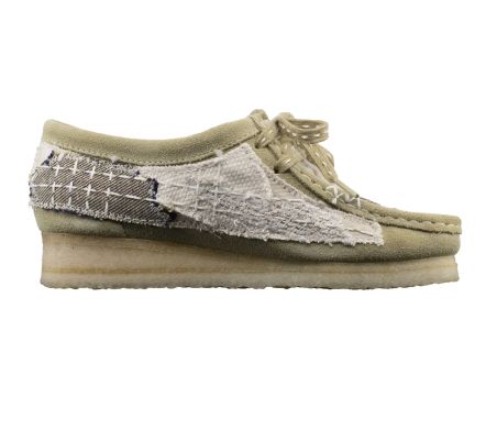 Wallabee Sashiko Maple Suede - 36