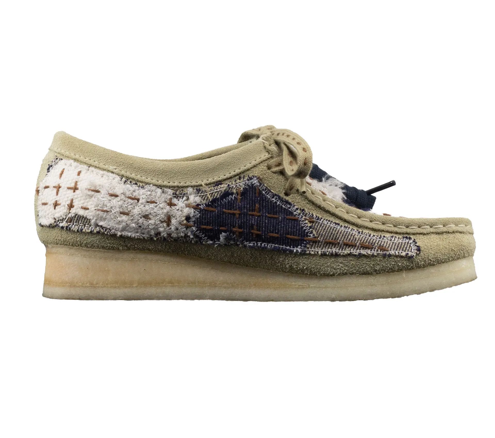 Image #3 of Wallabee Sashiko Maple Suede - 39