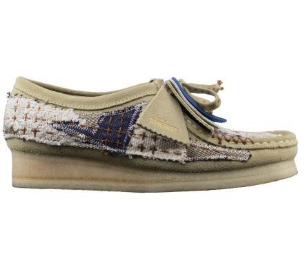 Wallabee Sashiko Maple Suede - 39