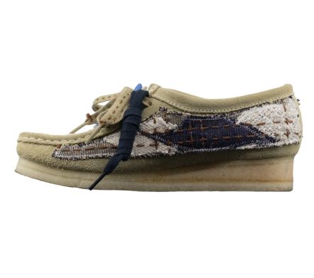 Wallabee Sashiko Maple Suede - 39