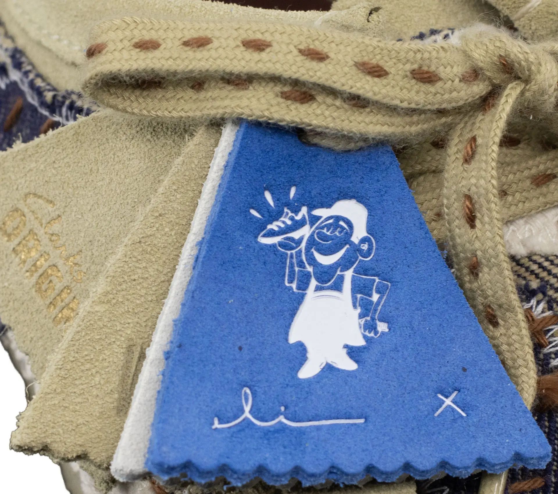 Image #8 of Wallabee Sashiko Maple Suede - 39