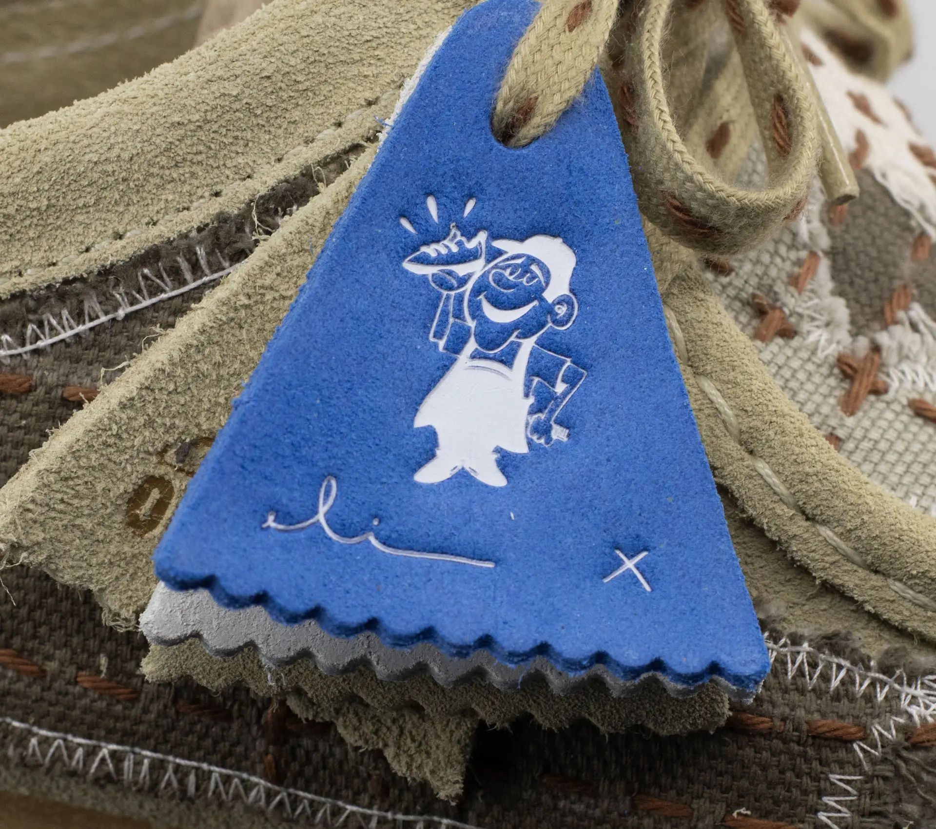 Image #8 of Wallabee Sashiko Maple Suede - 41,5