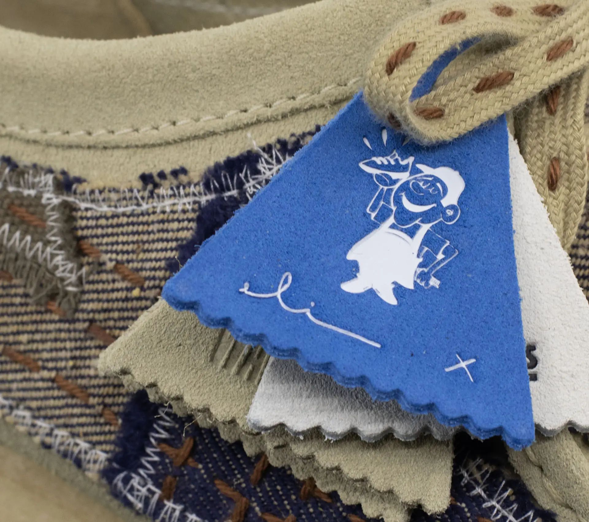 Image #8 of Wallabee Sashiko Maple Suede - 43