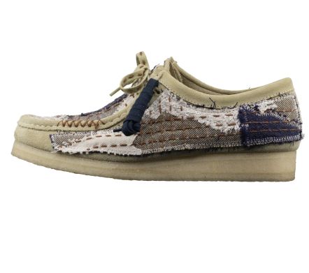 Wallabee Sashiko Maple Suede - 43