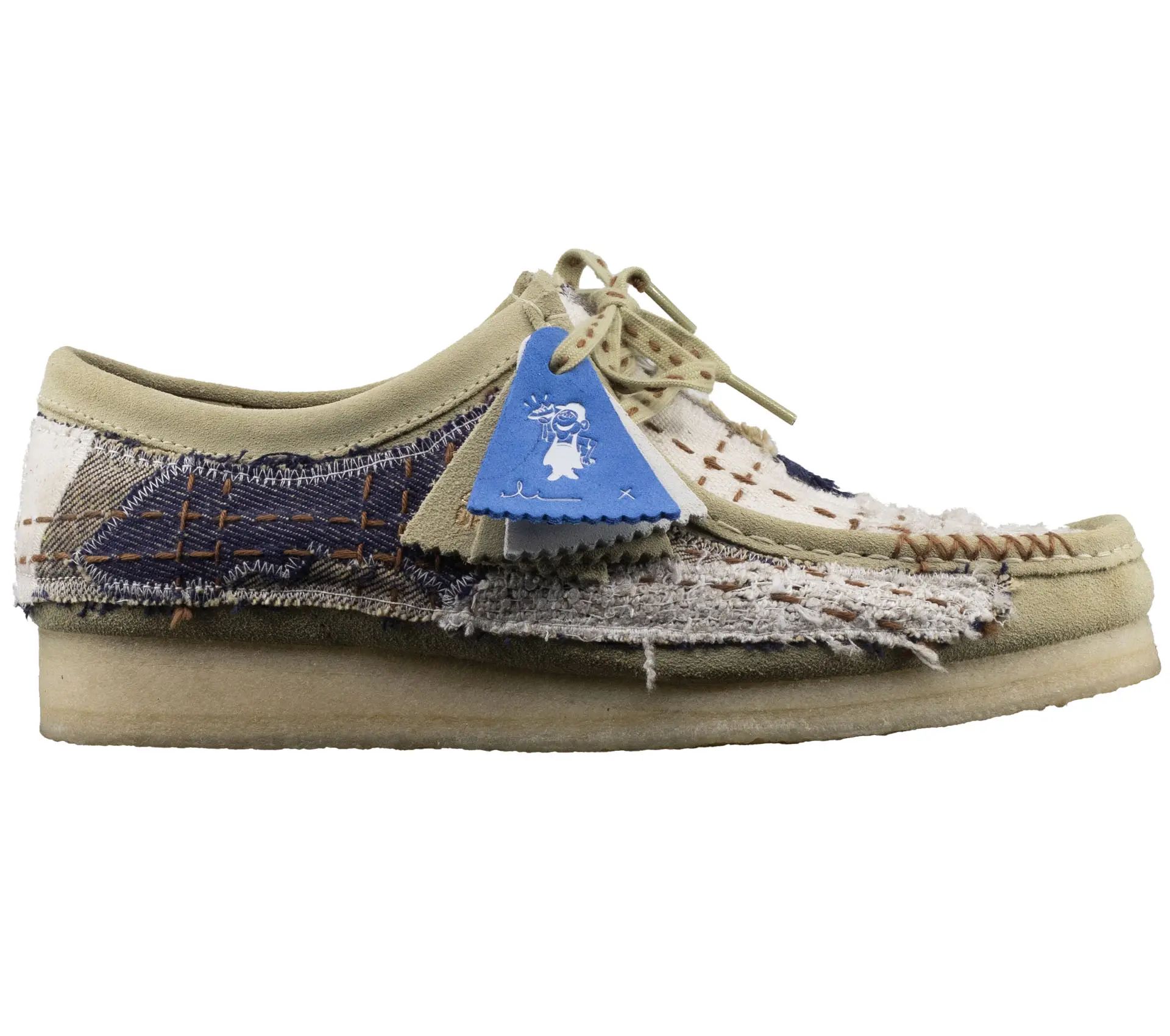 Image #5 of Wallabee Sashiko Maple Suede - 43