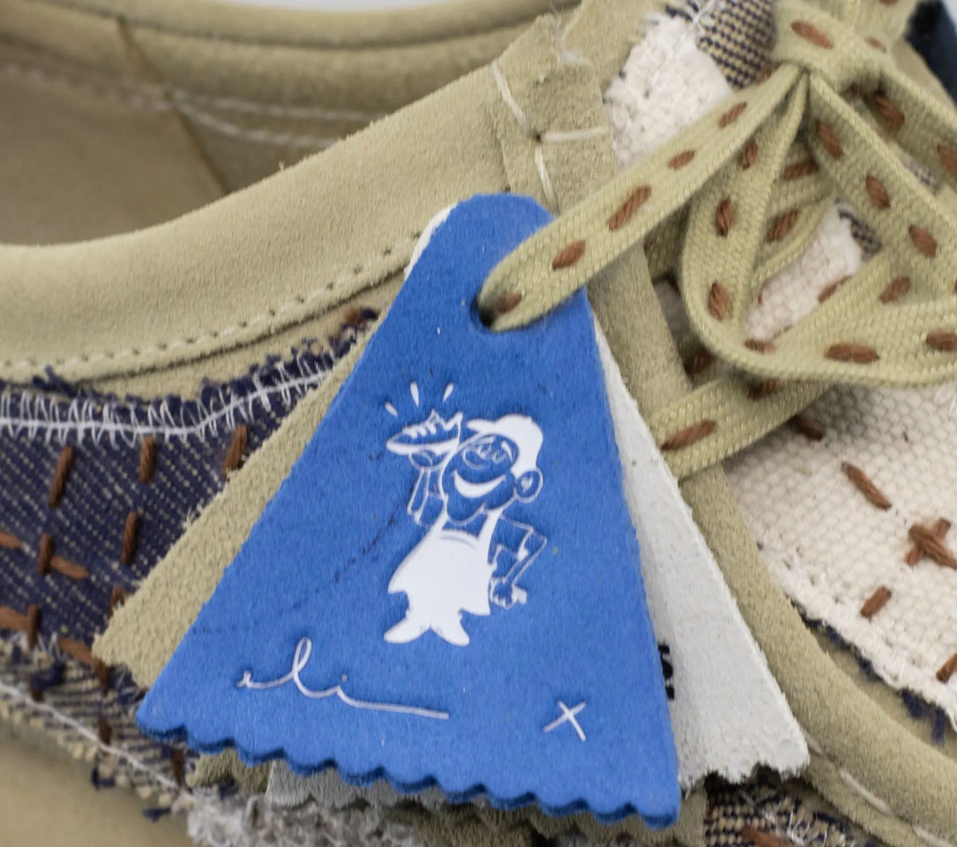 Image #8 of Wallabee Sashiko Maple Suede - 43