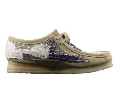 Wallabee Sashiko Maple Suede - 44