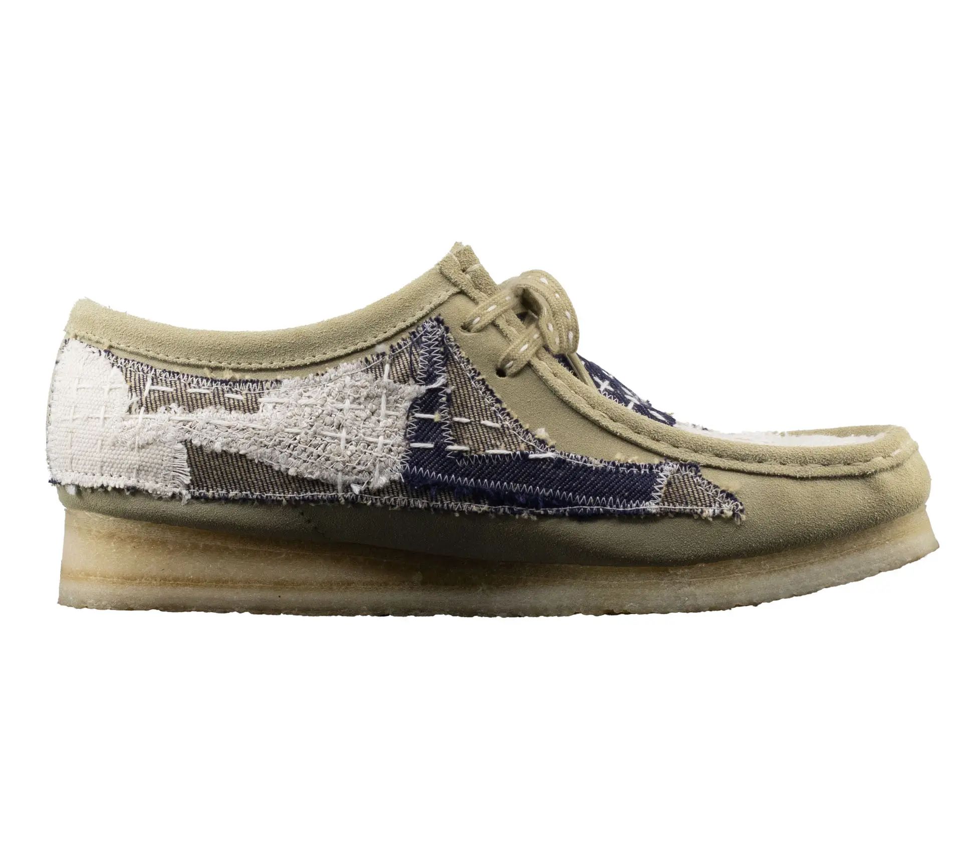 Image #3 of Wallabee Sashiko Maple Suede - 44