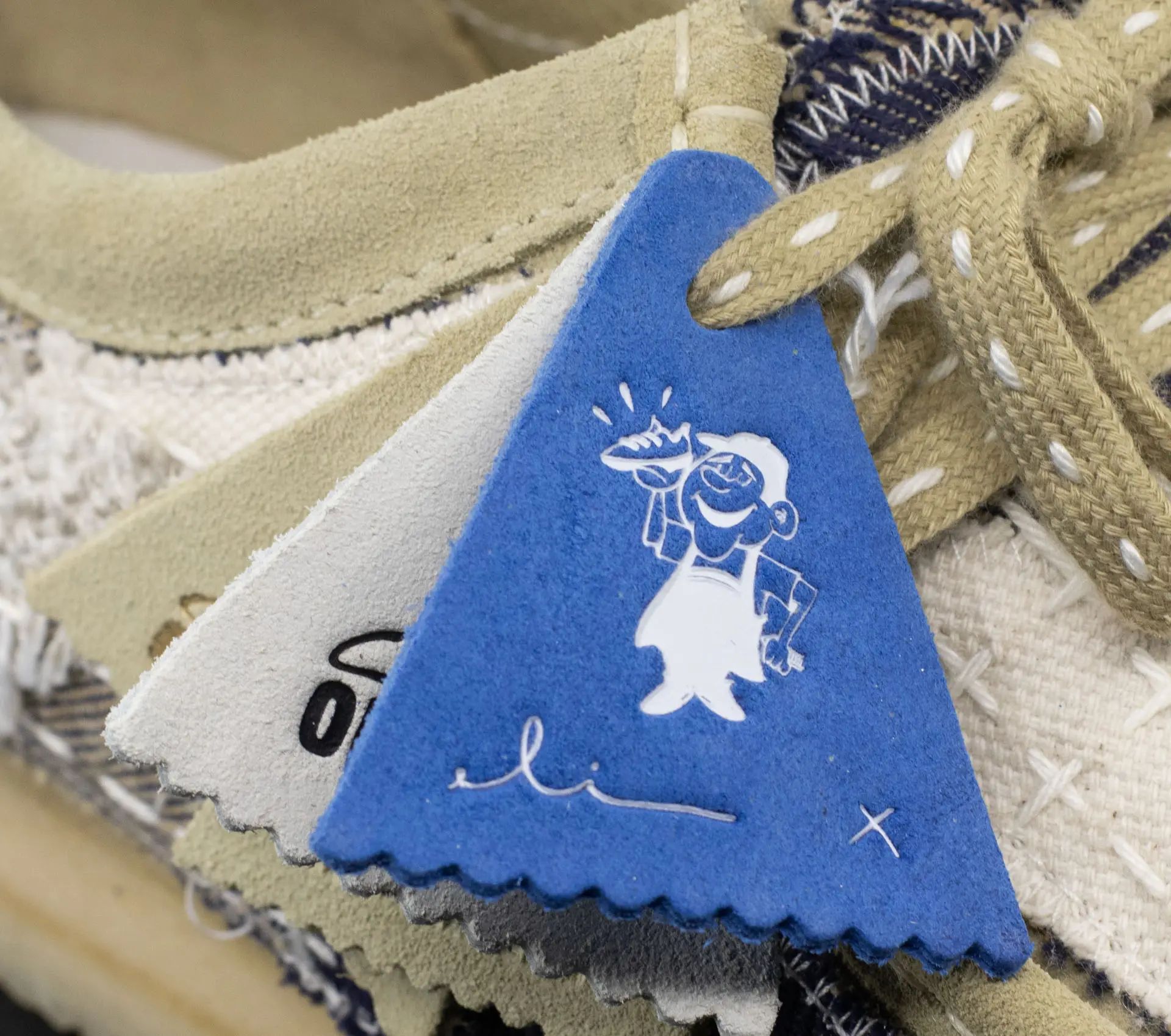 Image #8 of Wallabee Sashiko Maple Suede - 44