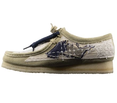 Wallabee Sashiko Maple Suede - 44