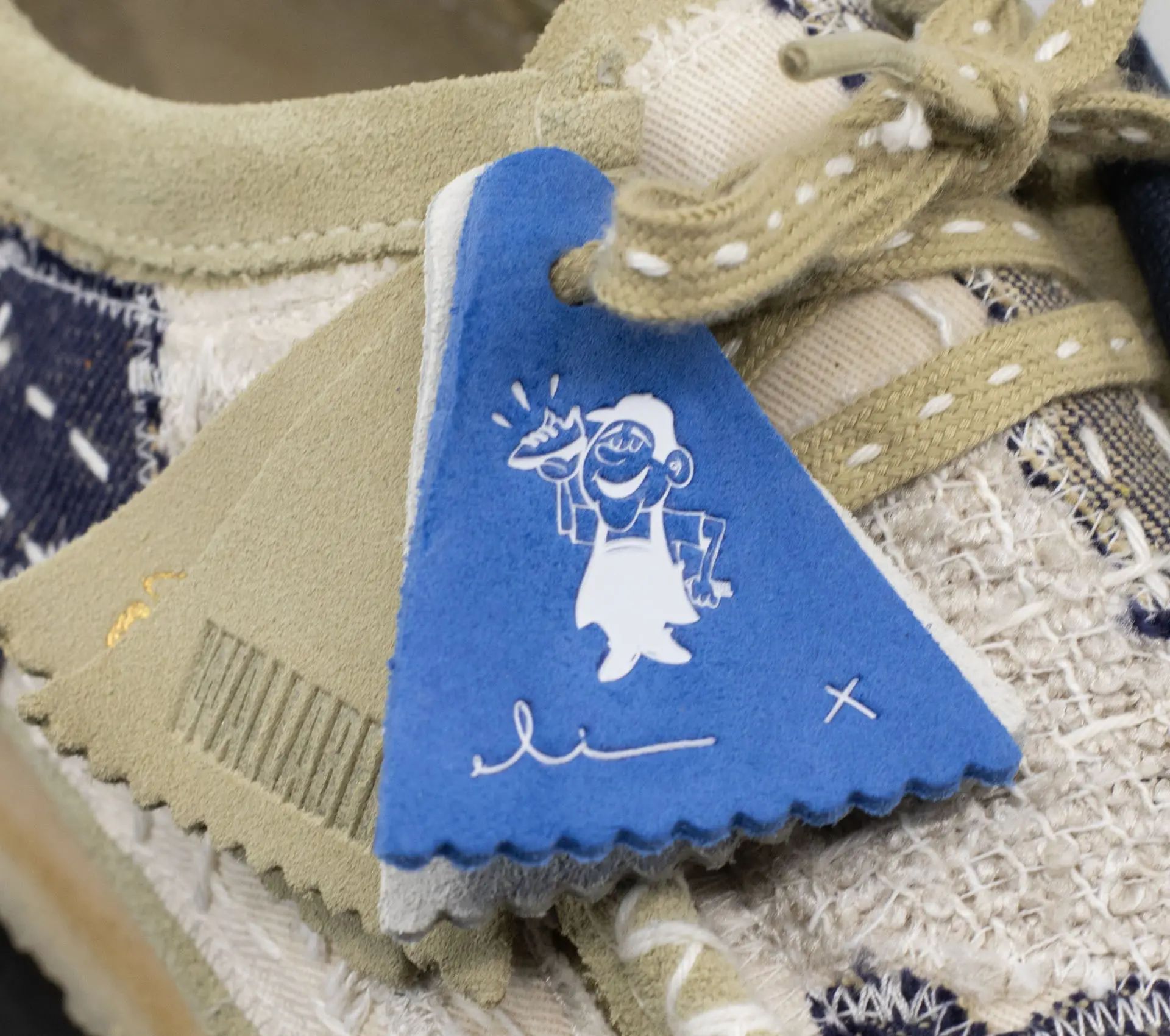 Image #8 of Wallabee Sashiko Maple Suede - 44