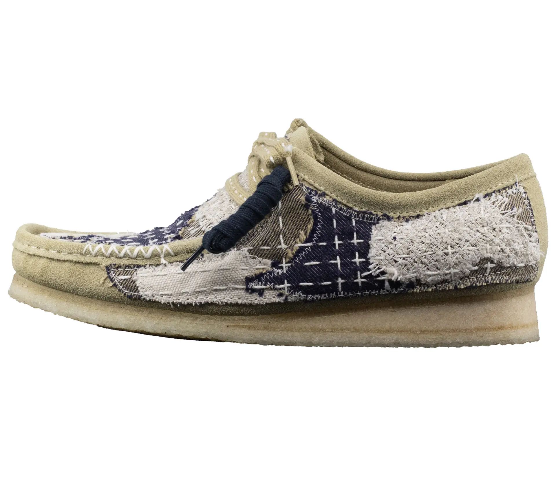 Image #2 of Wallabee Sashiko Maple Suede - 45