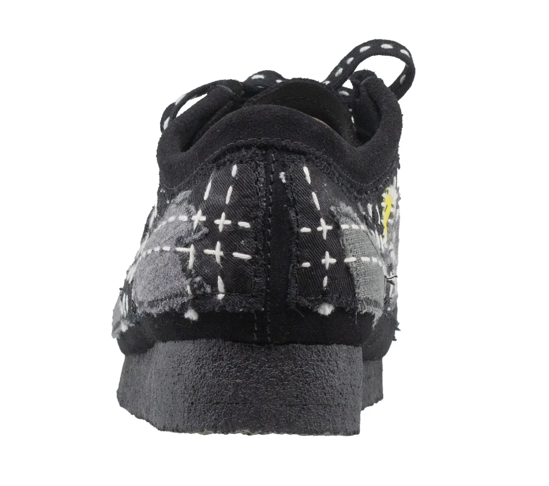 Image #2 of Wallabee Sashiko Black Suede - 44