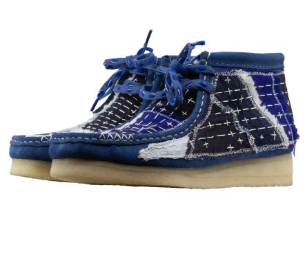 Wallabee Boot Sashiko Blue...