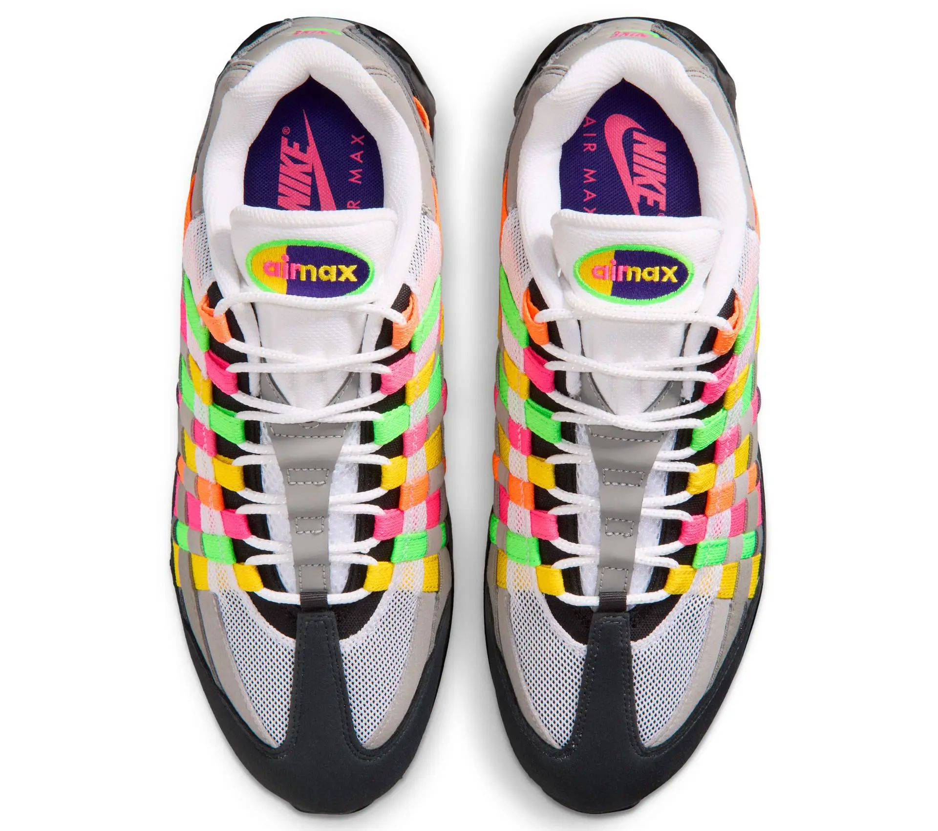 Image #4 of Air Max 95 Woven Big Bubble "Multi"