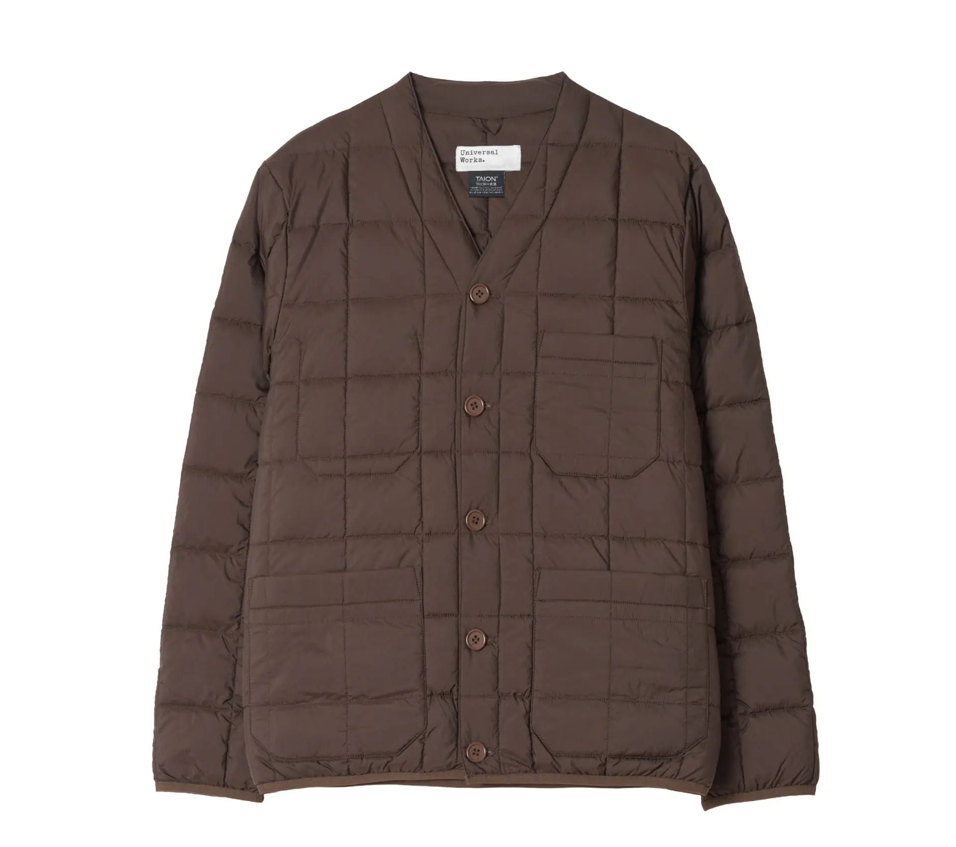 Down Cardigan x Taion Brown
