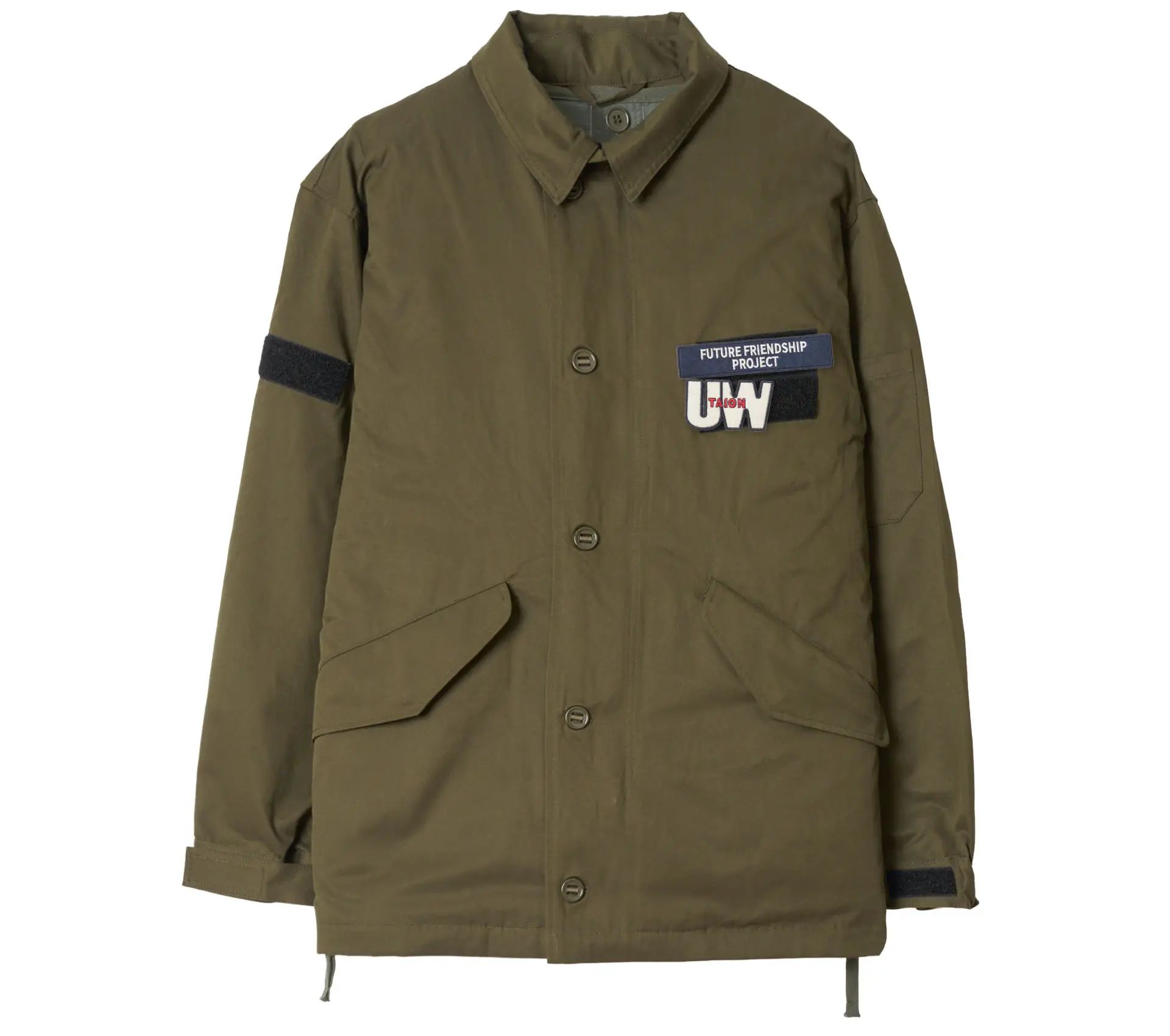 Down CR RAF Jacket x Taion Olive / Olive