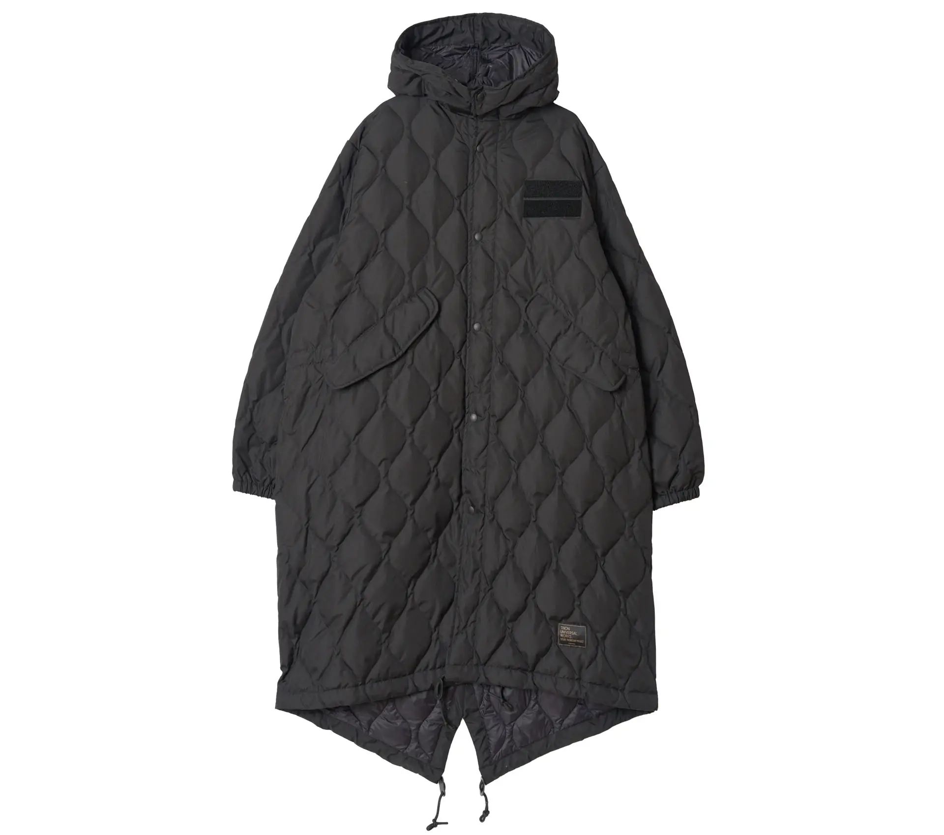 Down Mod Military Hard Shell Parka x Taion Black