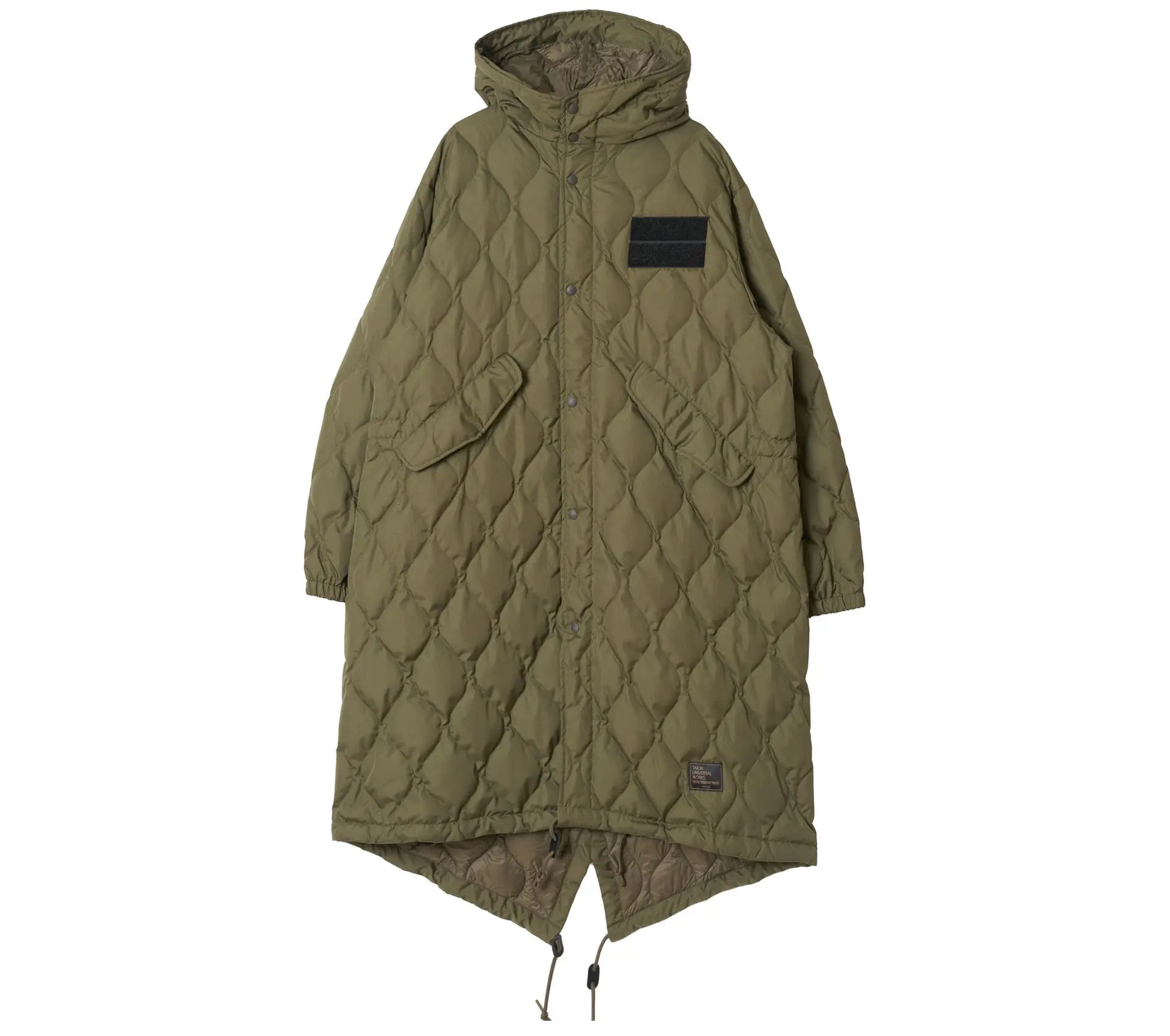 Down Mod Military Hard Shell Parka x Taion Dark Olive