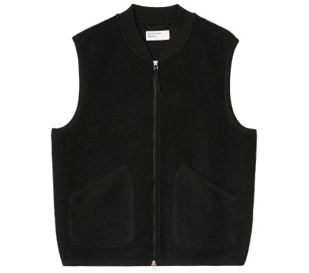 Zip Waistcoat Wool Fleece...