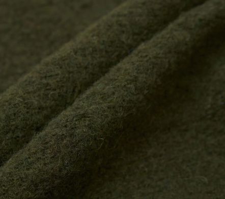 Image #4 of Zip Waistcoat Wool Fleece Olive